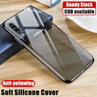 For Samsung Galaxy A90 5G 6.7 inch SM-A908B A908N A9080 Soft Translucent Black Silicone Flexible Sho