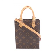 路易威登 Petit Sac Plat 斜背包 M69442 Monogram 帆布 二手 LV