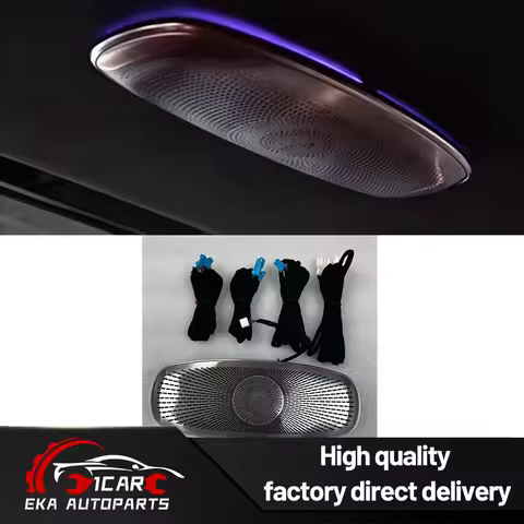 Premium LED Illuminated Roof Speaker Covers for Benz G-Class W464 W465 G500 G63 Ambient Light Interi