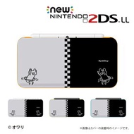 名入れできます★【new Nintendo 2DS LL/new Nintendo 3DS LL/ Nintendo 3DS LL 】 カバー ケース ハード new3dsll new2dsll 3dsll 2dsll デザイナーズケース ：オワリ / 「クマフラフープ」 メール便送料無料 任天堂 スリー ディーエス ニュー