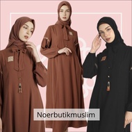 Hikmat fashion Original D6344, Abaya Hikmat D6344 Gamis Lebaran