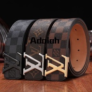 Italy LV fashion men's leather belt best gifts