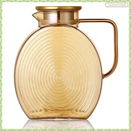 [J X Q K] Large Glass for Fridge Door Pitcher with Lids 2.5l/84oz Water Jug Lemonade Iced Tea Storag