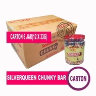 SILVERQUEEN CHUNKY BAR 30GR 1 KARTON ISI 6 JAR SILVER QUEEN CHUNKY
