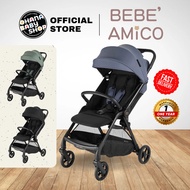 Bebe Amico A1 Compact and Slim Stroller| Auto Fold Lightweight Stroller| Travel Stroller Ringan dan 