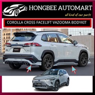 TOYOTA COROLLA CROSS FACELIFT VAZOOMA BODYKIT FRONT SIDE AND REAR SKIRTING BODYKIT WITH PAINT ABS MA