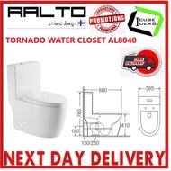 Aalto AL8040 1 Piece Turbo Tornado Toilet Bowl with Geberit Flush WC Water Closet / Express Free Hom