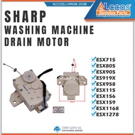 SHARP WASHING MACHINE DRAIN MOTOR-ESX715/ESX805/ESX905/ES919X/ESX958/ESX115/ESX156/ESX159/ESX1168/ES