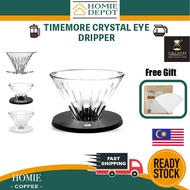 Timemore Crystal Eye Dripper | Resin Glass v60 Dripper | Coffee Filter Dripper | HOMIE COFFEE