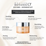 【MELILEA】 BOTANICO+  SKINCARE SERIES | CONCENTRATED EYE CREAM 甦活滋潤亮眼霜 | INTENSIVE LIFTING EYE GEL 高效