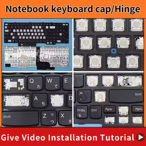 Replacement Original Key Cap Hinge For Lenovo Thinkpad P50 P70 P51 P71 20EN 20ER Laptop Keyboard Key