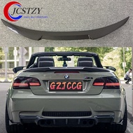 Glossy Black/Carbon Fiber Look Car Rear Trunk Spoiler Lip M4 Style Rear Wing Spoiler For BMW E93 335