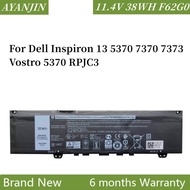 F62G0 Laptop Battery for Dell Inspiron 13 5370 7370 7373 Vostro 5370 RPJC3