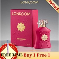 LONKOOM EDEN WHISPER /FANTASIA PARFUM 60ML EDP Minyak Wangi Tahan Lama Wanita Halal Wangian