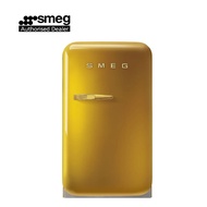 (Bulky) Smeg 40L 50's Style 1-Door Mini Fridge FAB5RDGO5 (Gold)