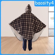 [ Wheelchair Blanket Thickened for Elder Wheelchair Shawl with Hood