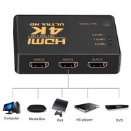 日豚百貨 - HDMI一開三帶遙控分綫器轉換器 一拖三 Xbox PS5 Switch