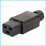 UTAKEE IEC 320 C19 16A Power Cord Connector Black PDU IEC 320 C19 Rewirable Socket plug
