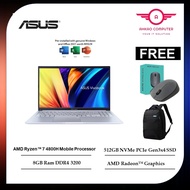 Asus Vivobook 15 M1502I-ABQ274WS 15.6'' FHD Laptop Icelight Silver ( Ryzen 7 4800H, 8GB, 512GB SSD, 