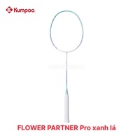 Vợt Cầu Lông Kumpoo Pro Flower Partner chính hãng 4U carbon công thủ toàn diện căng sẵn 11.5kg tặng