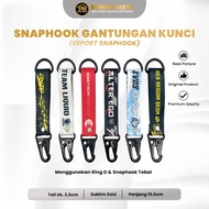 GANTUNGAN Snaphook Lanyard Esport Keychain - TissueTALI Full Color Esport GameKeychain