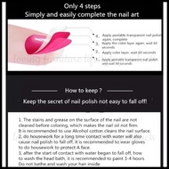 ◈ ◮ ❂ 【Original】YOKO Nail Polish Cutics set 8ml (24pcs/set) Regular Nail Polish 24colorless
