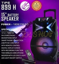 Speaker Portable Wireless Meeting Noise 899 H 899H Original 15 inch