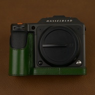 Wyna กระเป๋ากล้อง X2D สำหรับ Hasselblad กระเป๋าครึ่งตัวหนังแท้สำหรับกระเป๋าหนังวัวหนังสัตว์แท้