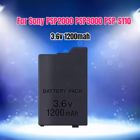 3.6v 1200mah Rechargeable Battery PSP2000/3000 Charger for Sony PSP2000 PSP3000 PSP-S110 FOR PlaySta