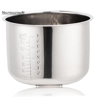 Stainless Steel Rice Cooker Inner Pot 5L,with Scale for Rice Pot Rice Cooker Rice Cooker Inner Pot R