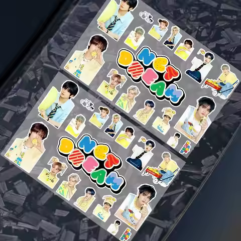 1pc N-NCT DREAM Kpop Group Stickers Moto Sticker Auto Body Bumper Windows Motorcycle Laptop Vinyl De