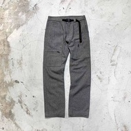 【工工】GRAMICCI 2 Pocket Easy Pants Light Gray 小跑人 毛料 磁釦長褲