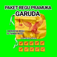 Garuda Team Package (1 Team Flag + 10 Team Signs) Team Package GarudaPRAMUKA