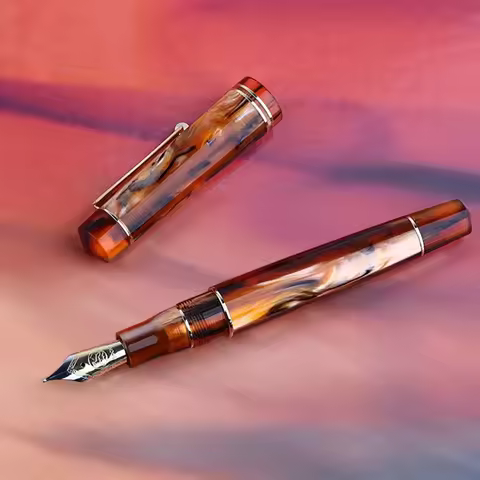 MAJOHN Craftsman M800 Pen German BOCK Dual Color Gold Plated Tip Adult Student Writing Practice Call