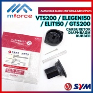 SYM VTS 200 ELEGEN150 ELIT150 GTS 200 CARBURETOR DIAPHRAGM RUBBER GETAH H81-1 ORIGINAL SYM