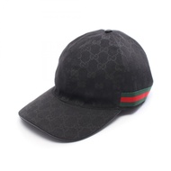 【二手】Gucci GUCCI GG帆布織帶帽 2000351060L 其他帽子 男女通用 全新