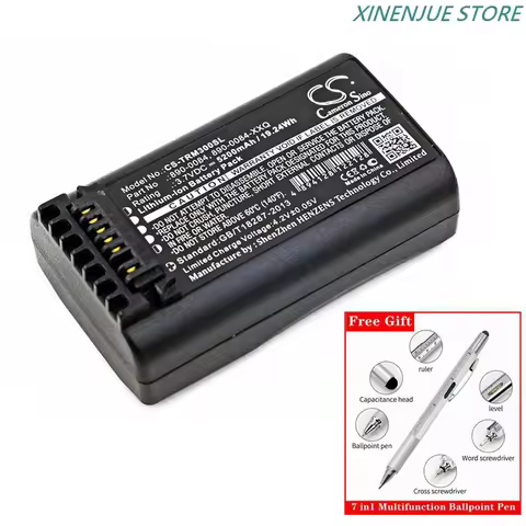 CS Battery 3.7V/5200mAh/6400mAh for NIKON Nivo 1C 2C 2M 3C 3M 5C 5M Total Station NPL-322 NPL322+