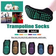 Cotton Anti Skid Yoga Socks Trampoline Socks Adult Kid Non Slip Sports Socks