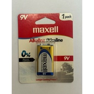 [Ready Stock] MAXELL Akaline Battery 9V 1pc