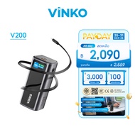 [เครื่องหมาย CCC]VINKO V200 Laptop Power Bank 20000mAh 130W แบตสำรอง ชาร์จเร็ว USB-C ช่อง สายชาร์จใน