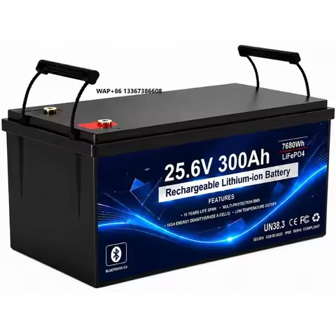 PO4 Solar Battery Lithium Ion 300Ah 200Ah Rechargeable Lithium Battery Deep Cycle Energy Storage Bat