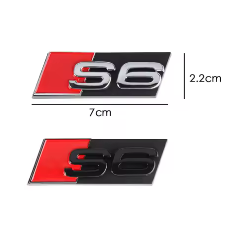 For Audi A1 A2 B7 B8 C5 C6 C7 Q5 Q7 A3 A4 A5 A6 A7 A8 8P B6 B2 3D S3 S4 S5 S6 S7 S8 Badge Car Front 