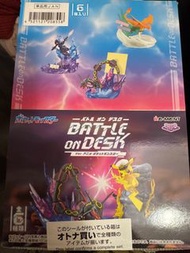 Pokemon - Battle on Desk - RE-MENT - 日版 - 全套6隻