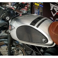 W175 WR3 Side Grip Tank Pad Right Yamaha W-175 Tankgrip Tankpad Grips W 175