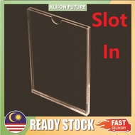 A3 / A4 / A5 / A6 Acrylic Display Slot In Frame Wall-Mounted Display Frame