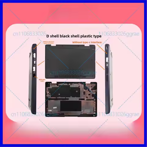 For ASUS Chromebook CR1204CGA CZ1104FM2 Case D Case, Bottom Case