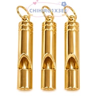 CHIHIRO1X3EE 3pcs Dog Training Whistle, 125dB+ Loudness Key-Chain Attached  Whistle, Durable Alumini