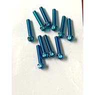 Gr5 5li25 titanium screw with salaza head