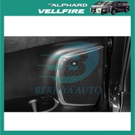 Toyota Vellfire / Alphard AH30 2015-2023 Front Door Speaker Lining Silver Berjaya Auto Car Accessories