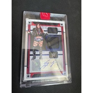 2024 Panini WWE Card Three Count Iyo Sky Memorabilia Autographs /99 (Factory Encased)